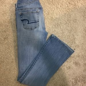 American Eagle 2 extra-long Kick Boot Jeans